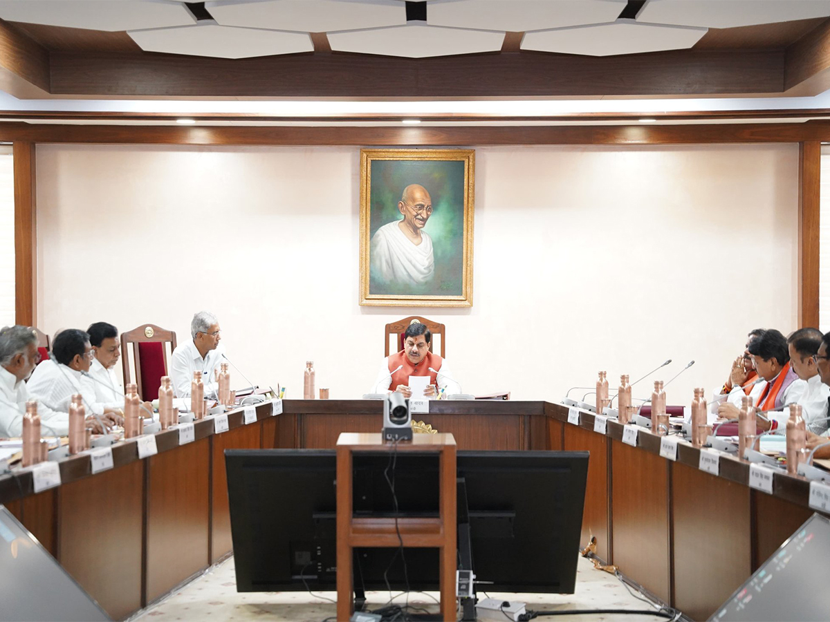 Cabinet meeting chaired by CM Mohan Yadav (Photo/ X @DrMohanYadav51)