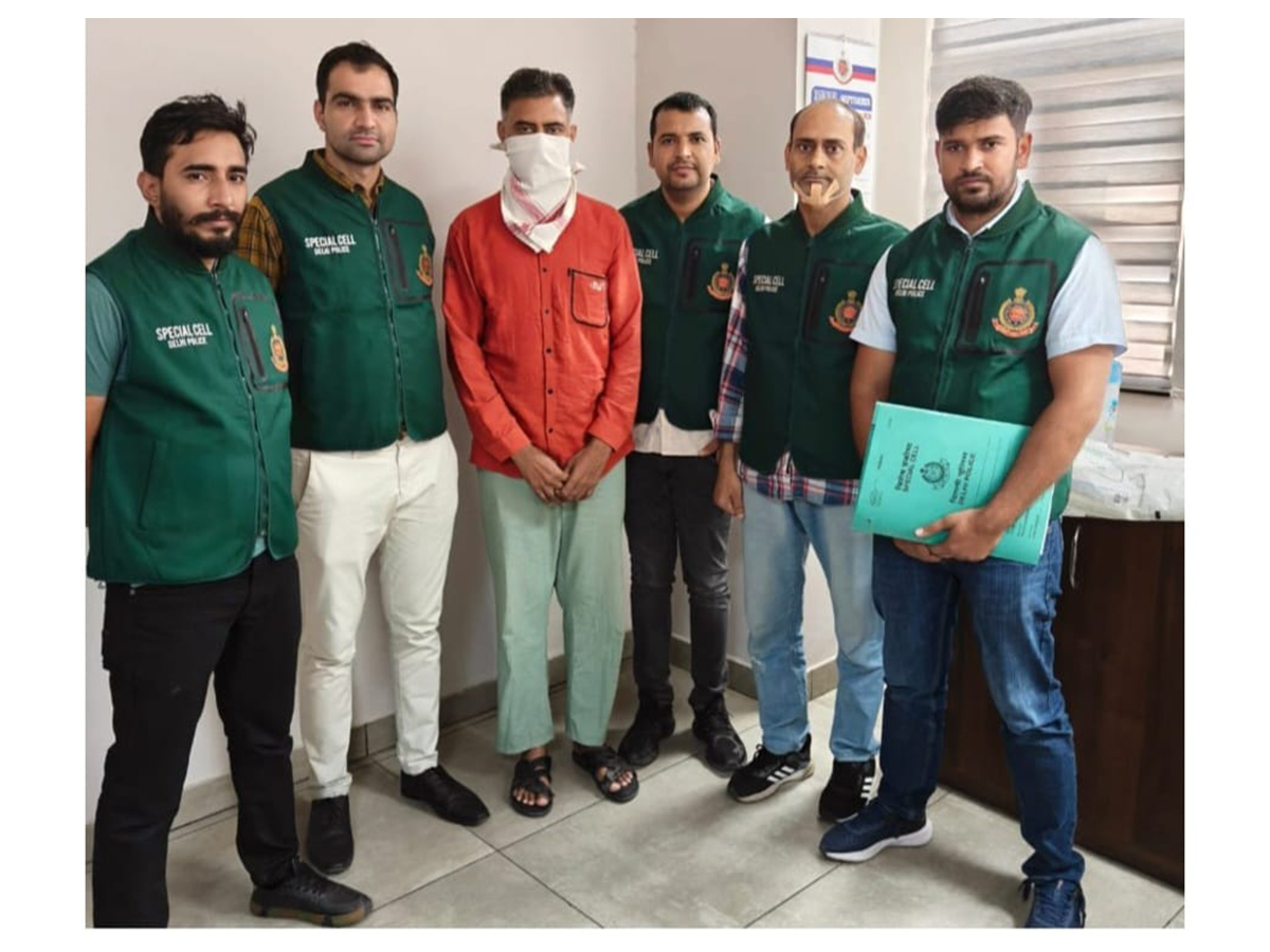 Delhi Police bust ISI-linked espionage module (Photo/ANI)