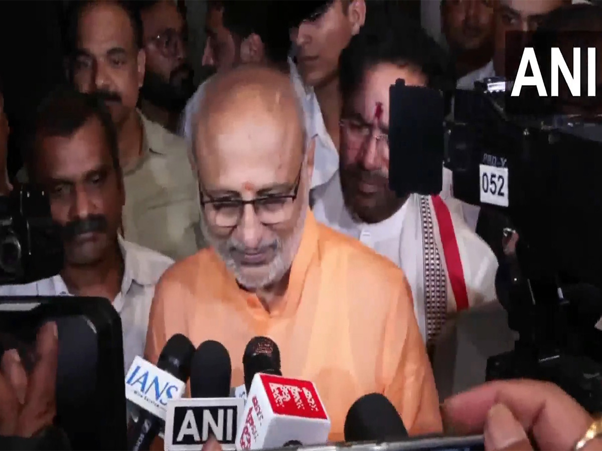 Vice President-elect CP Radhakrishnan (Photo/ANI)