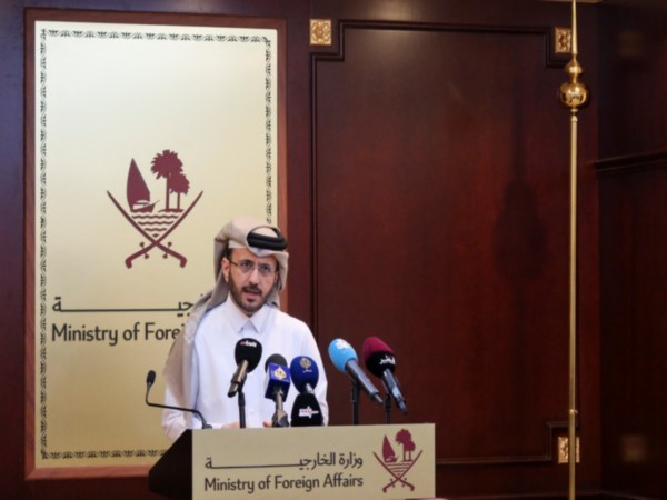 Qatar's Spokesperson for the Ministry of Foreign Affairs, Majed Al-Ansari (Photo/Reuters)
