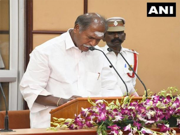 Puducherry Chief Minister N. Rangasamy (File Photo/ANI)
