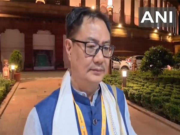 Union Parliamentary and Minority Affairs Minister Kiren Rijiju (File Photo/ANI)