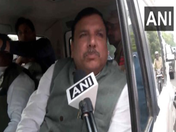 Aam Aadmi Party leader Sanjay Singh (Photo/ANI)