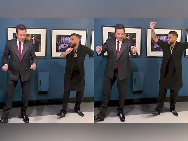 Karan Aujla, Jimmy Fallon (Photo/instagram/@fallontonight )
