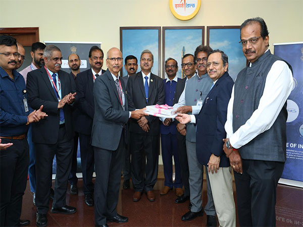 HAL signs SSLV Technology transfer agreement with ISRO, IN-SPACe and NSIL. (Photo/ANI)