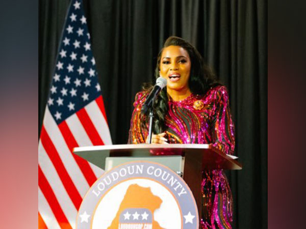 African-American singer Mary Millben (Photo/X@MaryMillben)