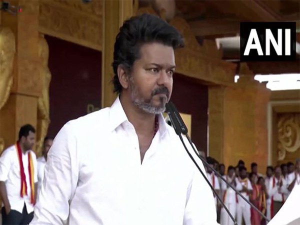 TVK Chief Vijay (File Photo/ANI)