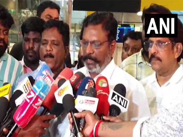 VCK Founder-President Thol Thirumavalavan (Photo/ANI)