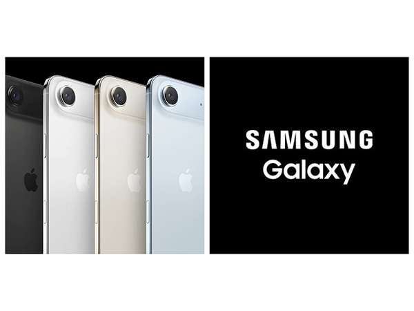 Apple and Samsung (Image source: X)