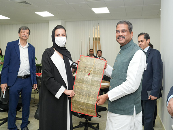 Union Minister Dharmendra Pradhan visits Abu Dhabi campus of IIT Delhi (Photo/X@dpradhanbjp)