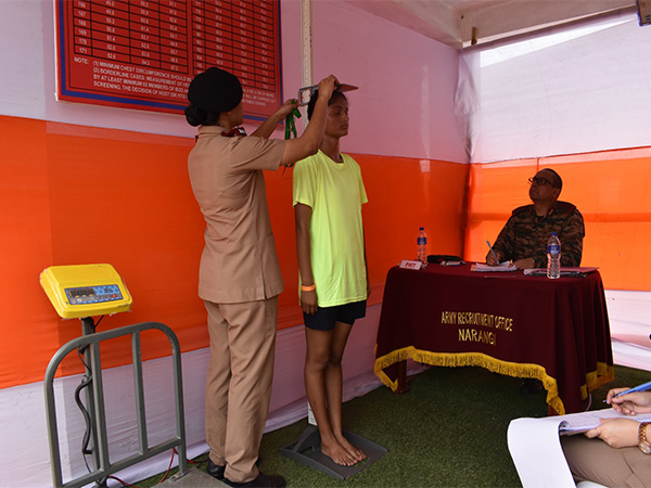 Indian Army begins Women Military Police recruitment rally for North East (Photo/ANI)