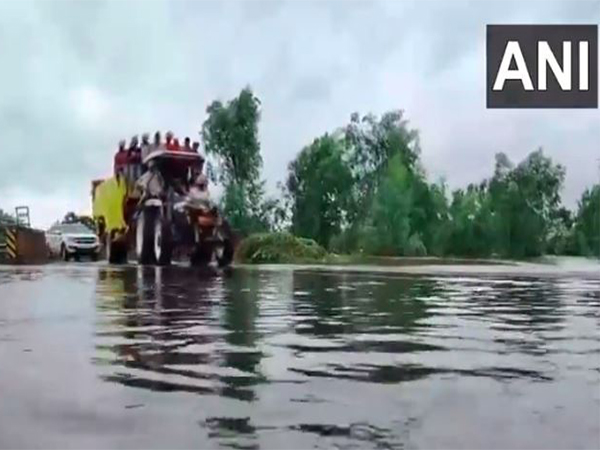 Flood in Punjab's Ajnala district (File Photo/ANI)