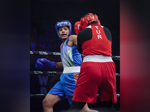 Nupur in action for India (Photo: BFI) 