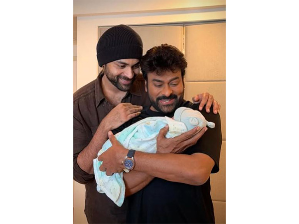 Varun Tej with Chiranjeevi (Image source: Instagram)