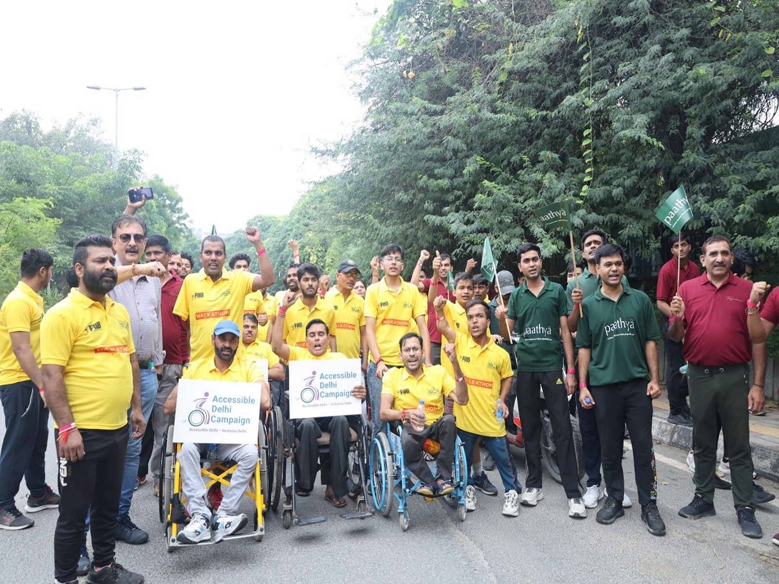 Delhi Walkathon Unites Citizens for Accessibility & Inclusion - FIIB x IDEA Lead 5 km Walkathon for a Barrier-Free Tomorrow