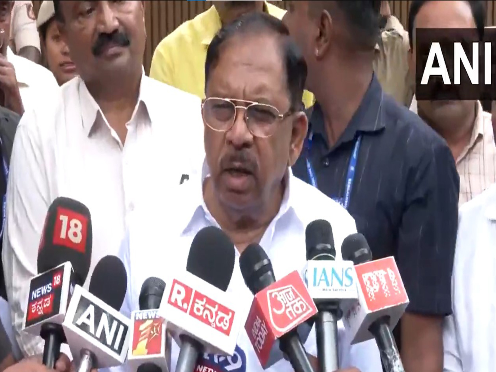 Karnataka Home Minister G Parameshwara (Photo/ANI)
