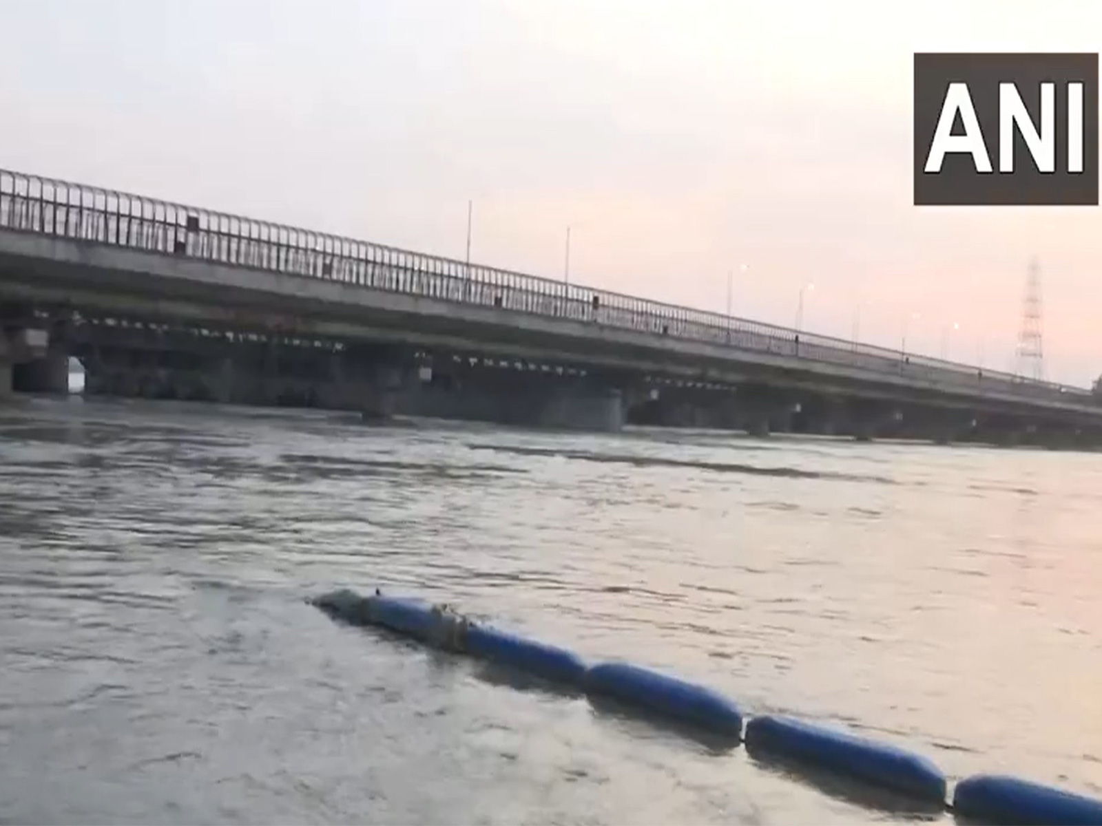 Visuals from ITO Chhath Ghat (Photo/ANI)