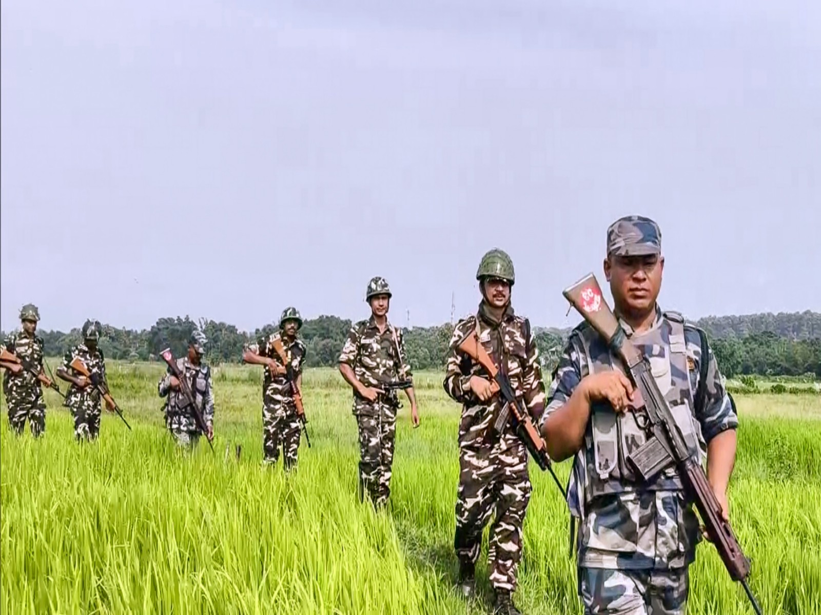 Visuals from the  Indo-Nepal border (Photo/ANI) 