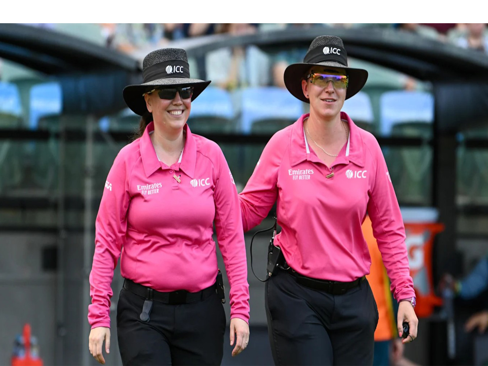 ICC female umpires. (Photo/ICC) 