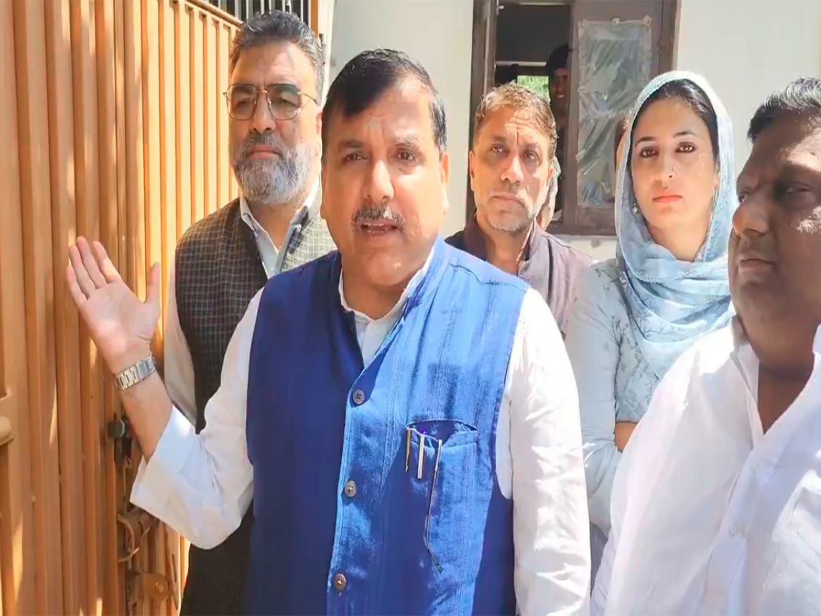 AAP MP Sanjay Singh (Photo/@SanjayAzadSln)