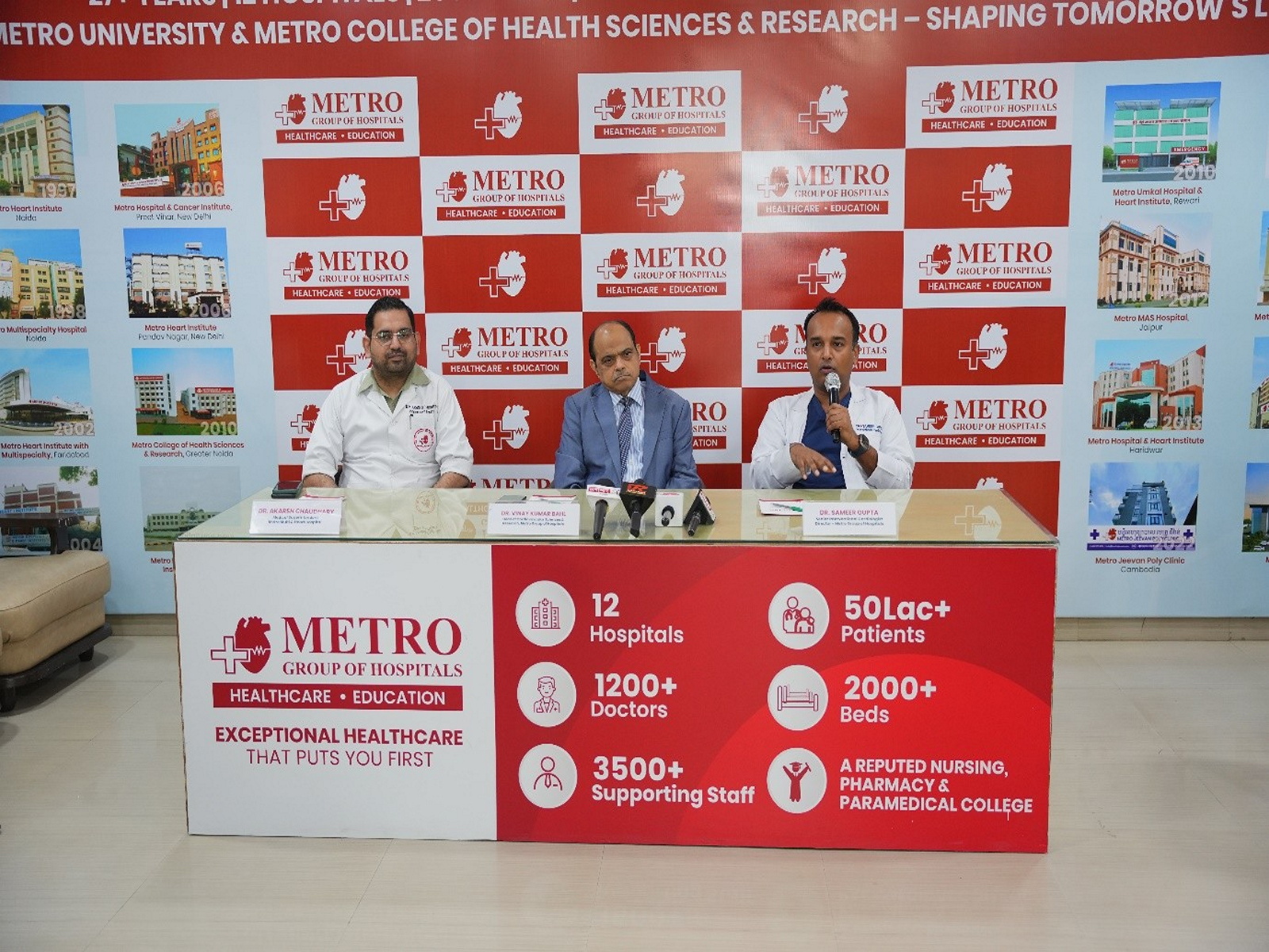 Metro Hospitals, Noida  launches “HeartWise Second Opinion” to guide patients on the right heart treatment