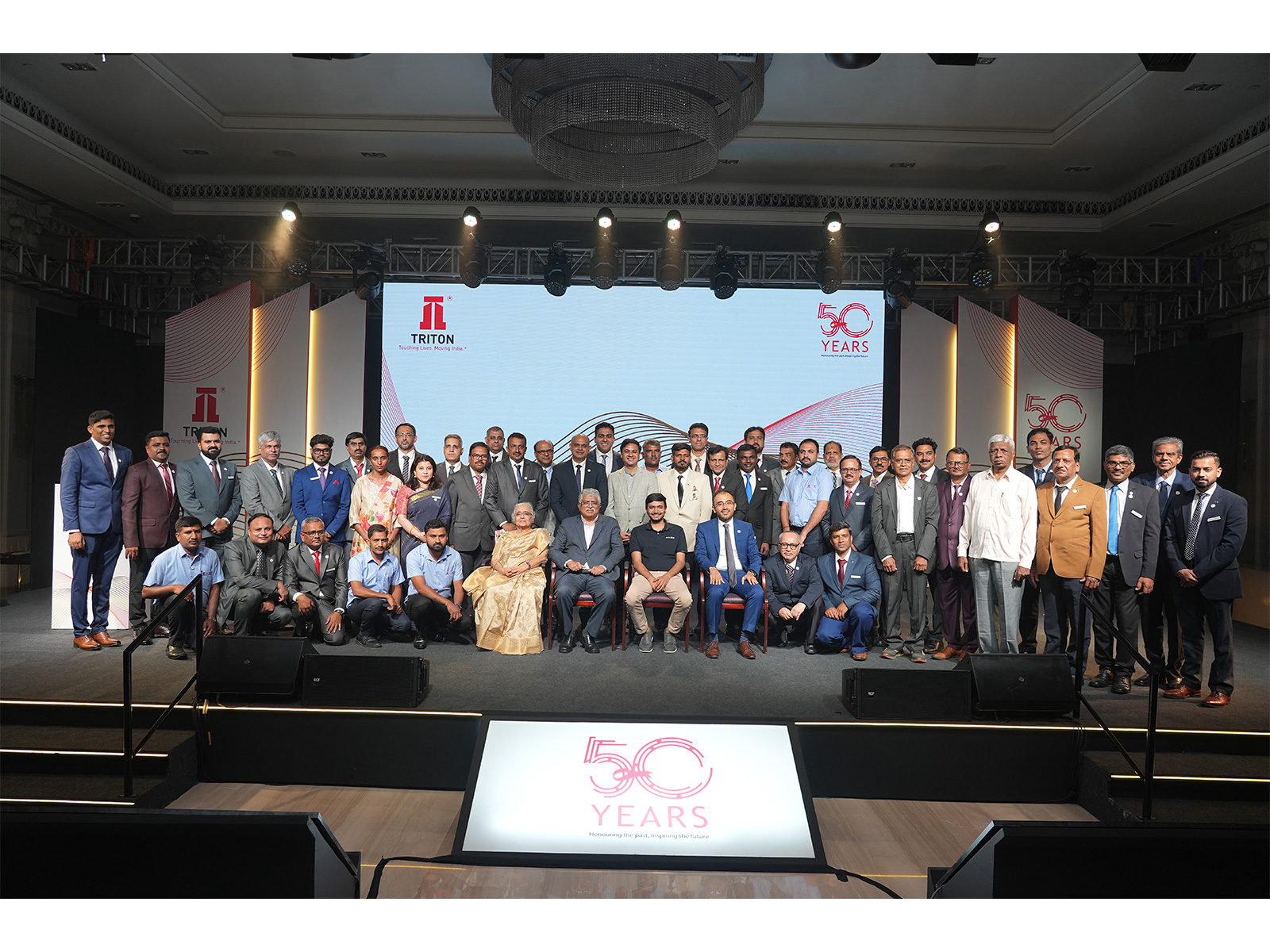 Triton Valves Celebrates 50 Glorious Years with His Highness the Maharaja of Mysuru, Industry Icons Nandan Nilekani, Swapnil Jain, and Auto Sector Leaders