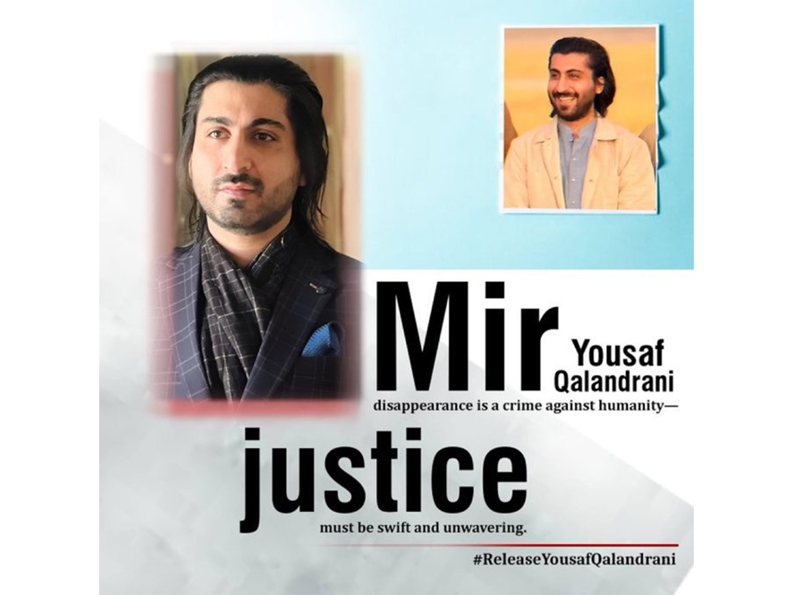 Generations lost: Qalandrani family highlights Balochistan’s enforced disappearance crisis (Image: X/SammiBaluch)