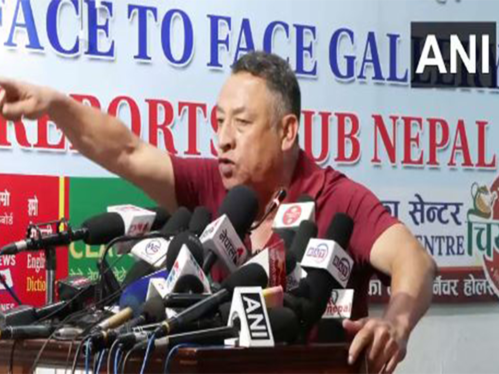 Gen-Z leaders speak to the media during a press briefing in Kathmandu (Photo/ANI)