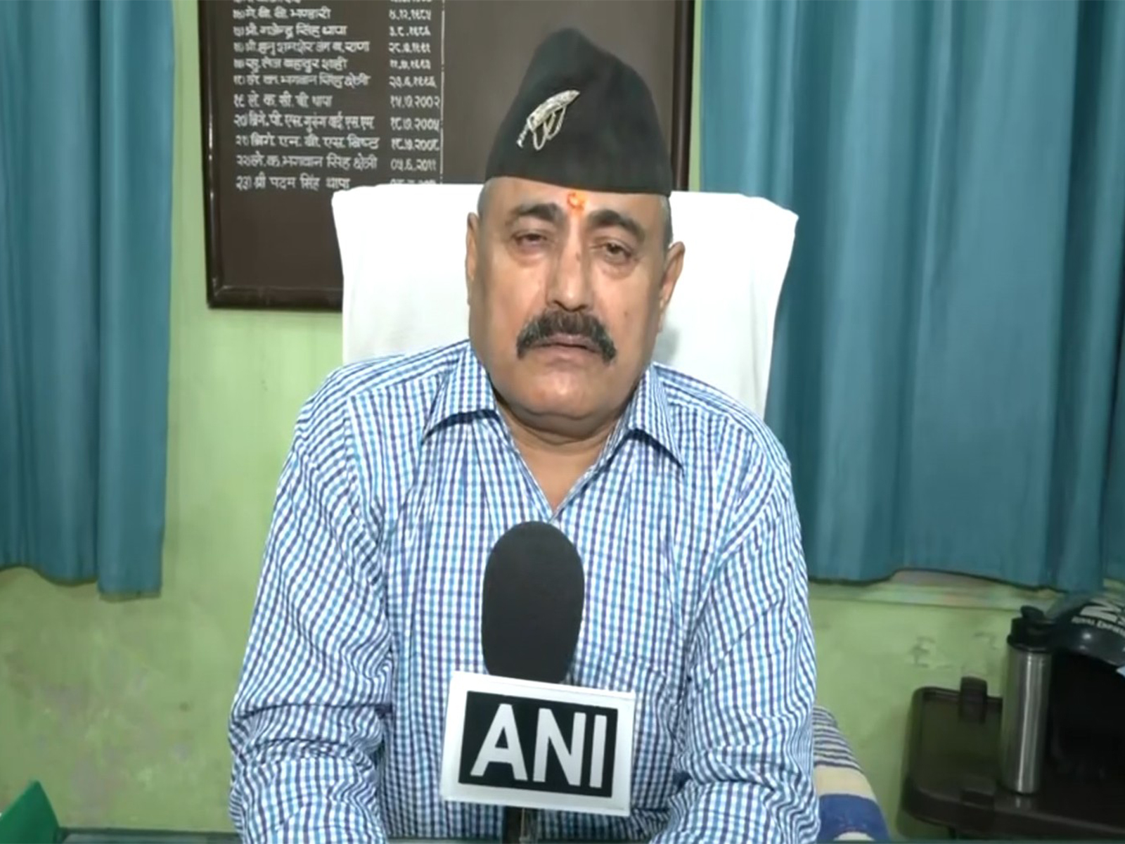 President, Gorkhali Sudhar Sabha, Padam Singh Thapa. (Photo/ANI)