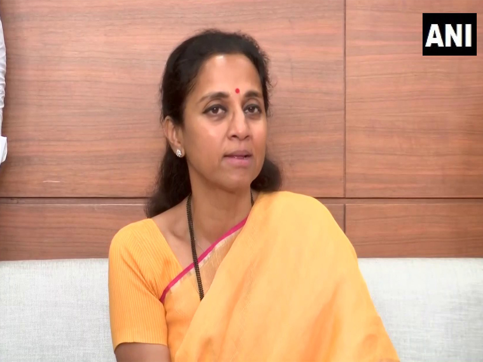 NCP-SP MP Supriya Sule (Photo: ANI) 