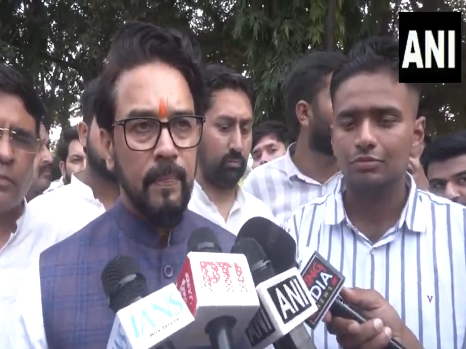 BJP MP Anurag Thakur (Photo/ANI)