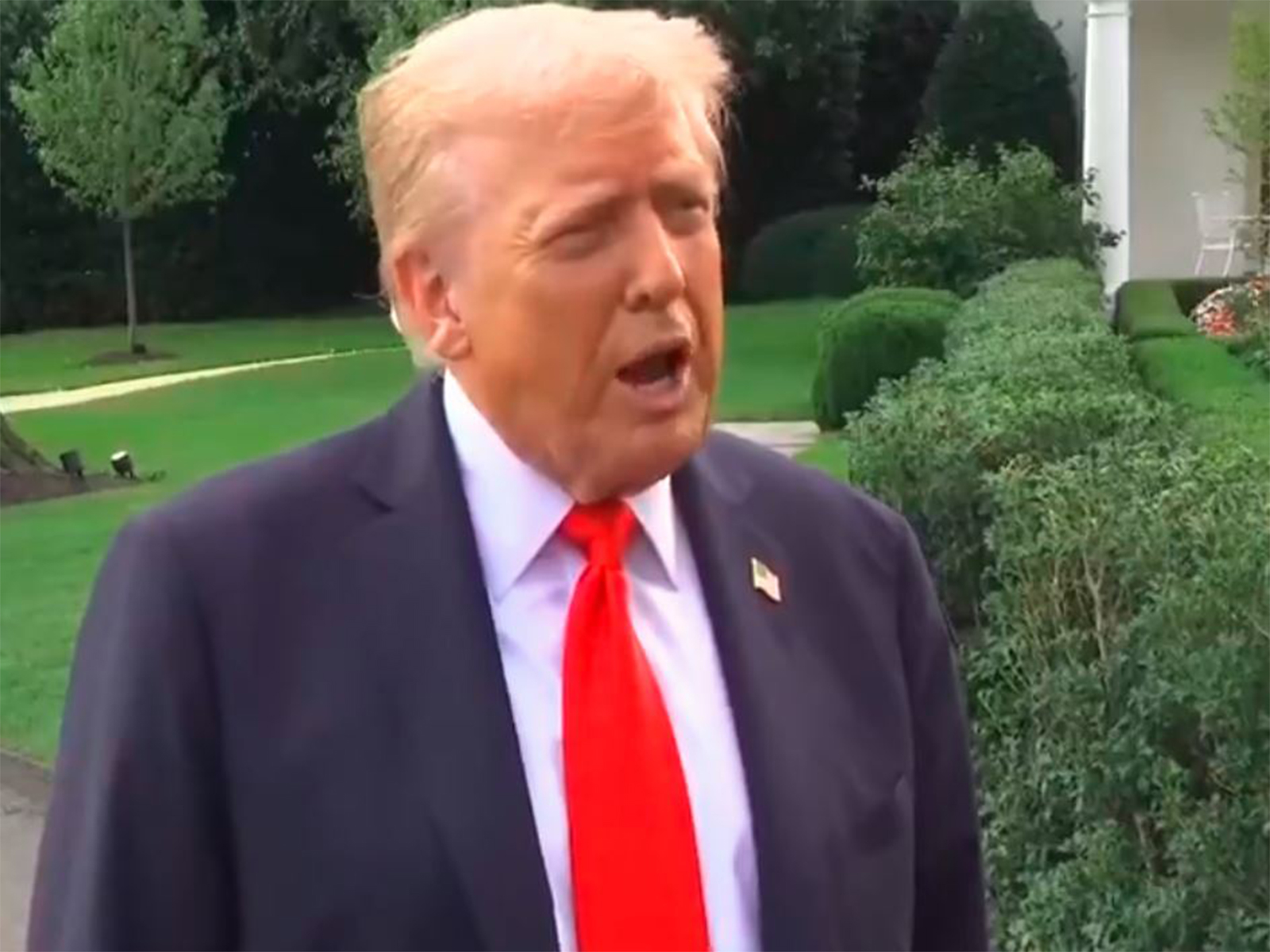 US President Donald Trump (Photo: US Network Pool via Reuters)