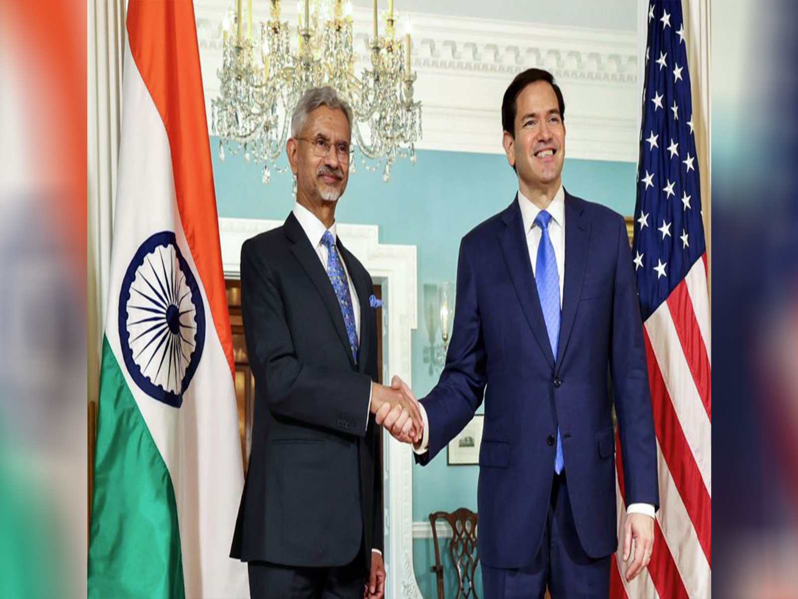 US Secretary of State Marco Rubio with EAM Jaishankar (File Photo/ ANI)