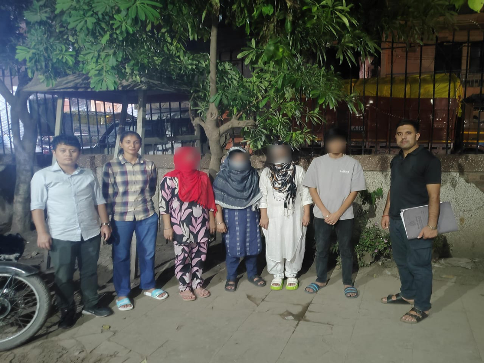 Arrested Bangladeshi individuals (Photo/ANI)