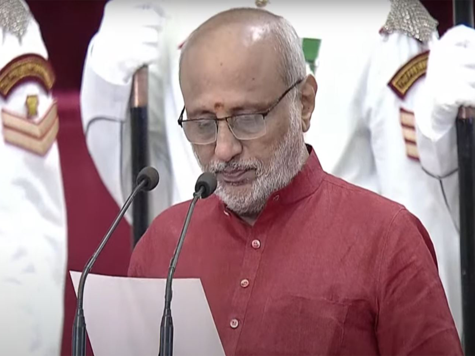 Vice President CP Radhakrishnan (Photo/DD/ANI)