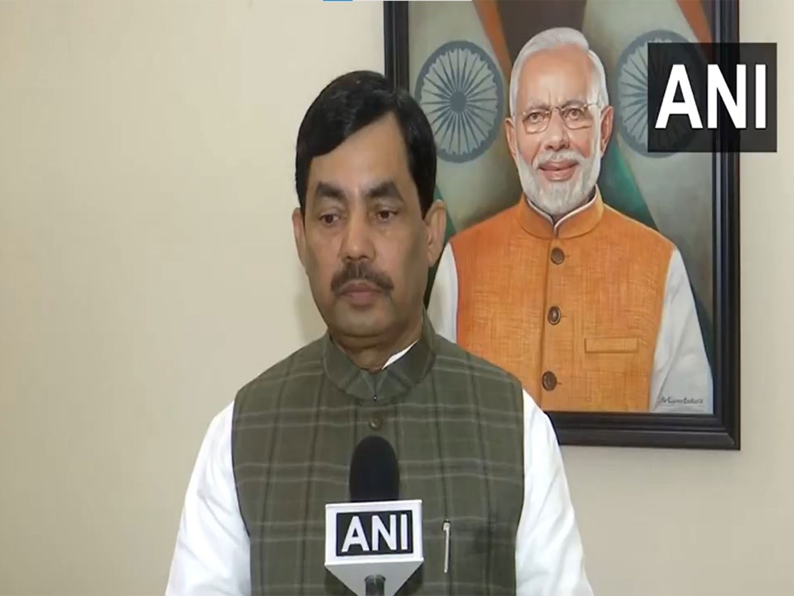 BJP national spokesperson Syed Shahnawaz Hussain (Photo/ANI)