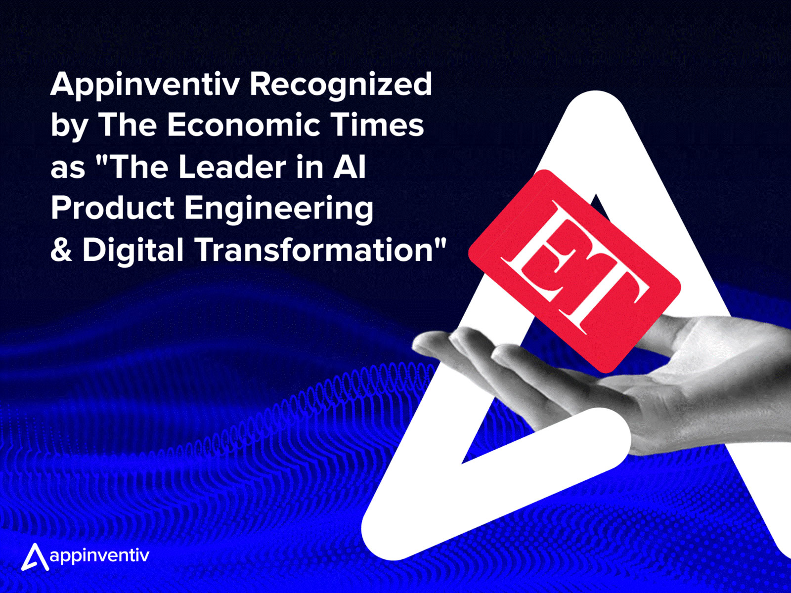 Appinventiv Recognized by The Economic Times as 