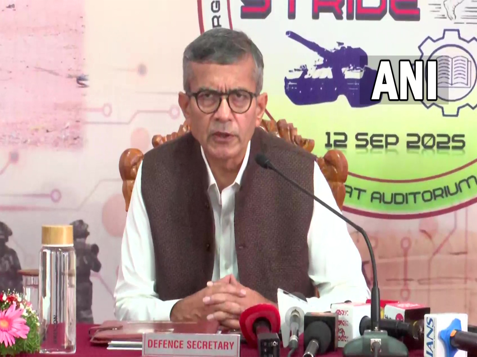 Defence Secretary Rajesh Kumar Singh (Photo/ANI)