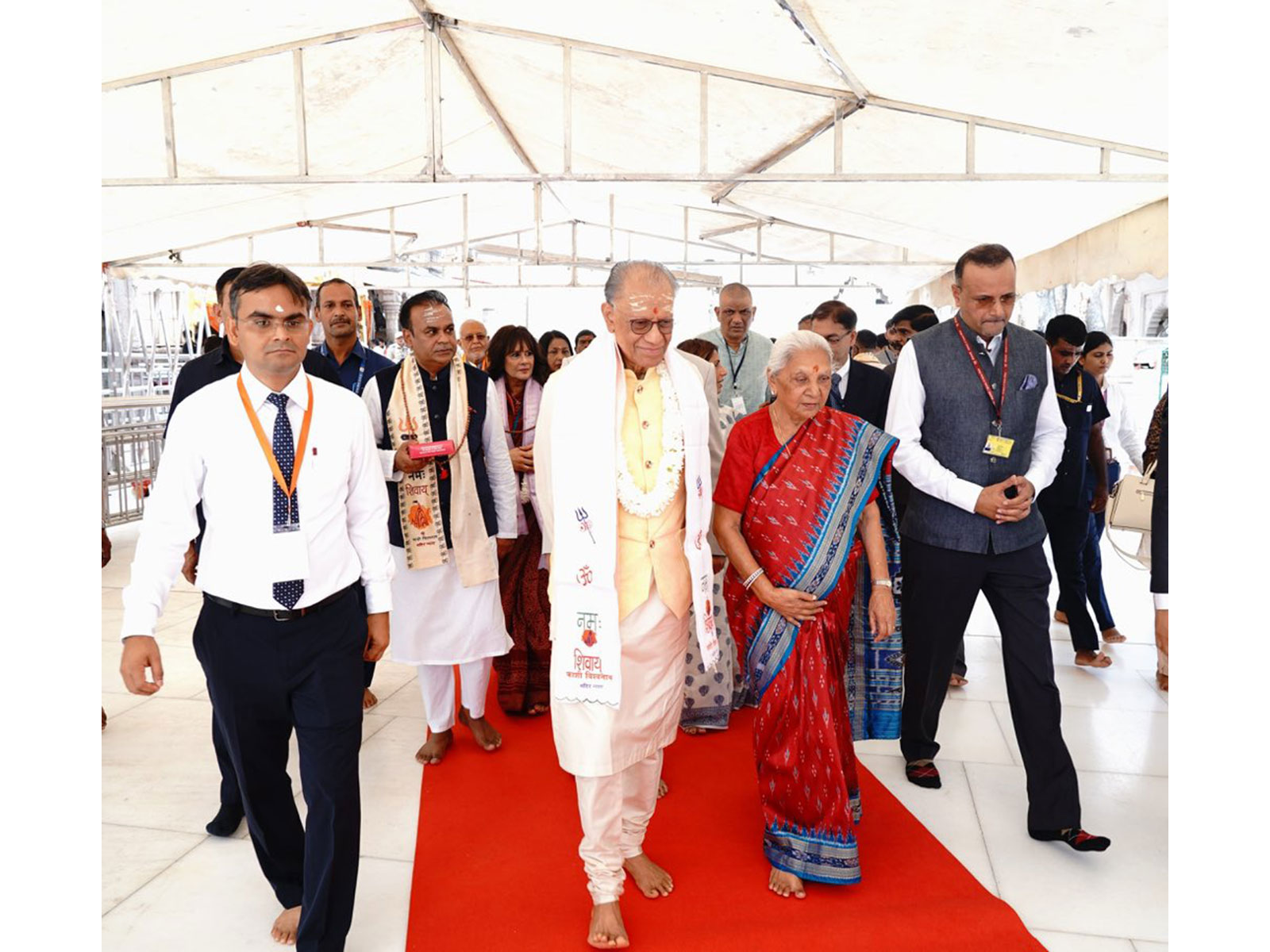 Mauritius PM visits to Kashi Vishwanath Temple (Photo/X@MEAIndia)