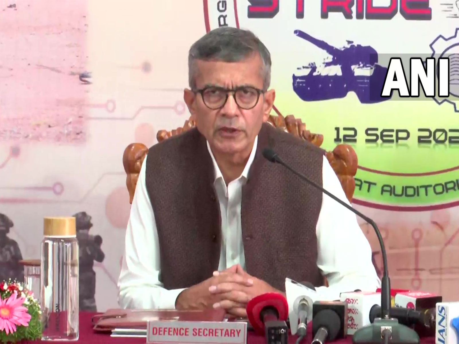 Defence Secretary Rajesh Kumar Singh (Photo/ANI)