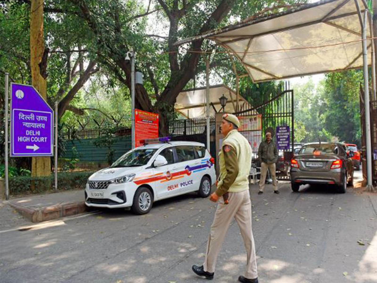 Visuals from outside Delhi High Court (File Photo/ANI)