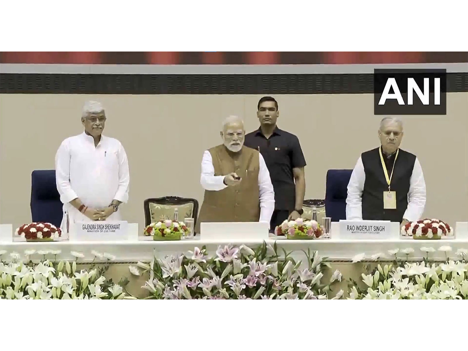 Prime Minister Narendra Modi launches Gyan Bharatam Portal in New Delhi. (Photo/ANI)
