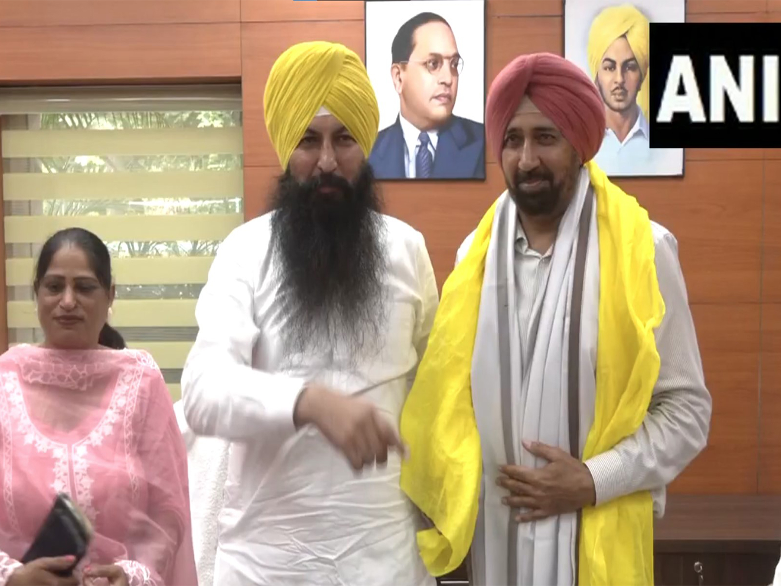  Baljinder Singh Dhillon, Lok Sabha Incharge for Patiala AAP (Photo/ANI)