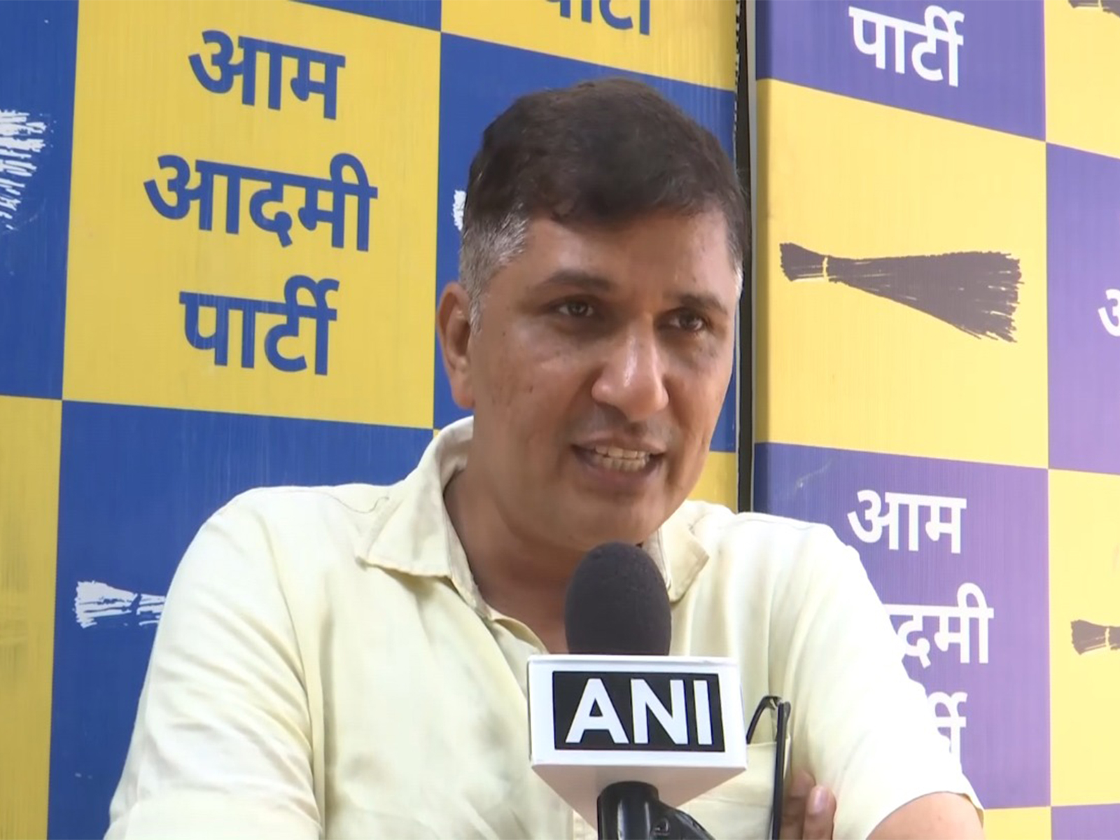 AAP Delhi unit president Saurabh Bharadwaj (Photo/ANI)