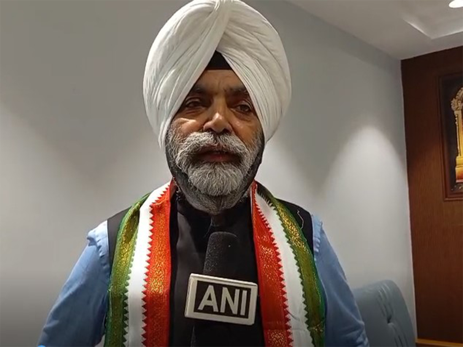 Indian overseas Congress US President Mahinder Gilzian (Photo/ANI)