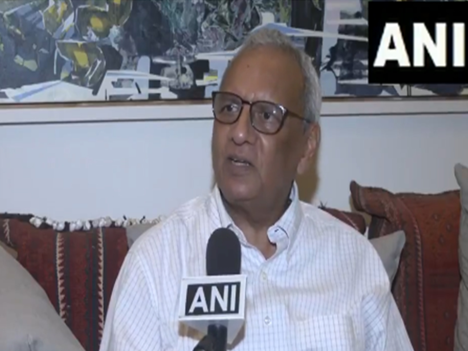 Former Indian Ambassador to Nepal Jayant Prasad (Photo/ ANI)