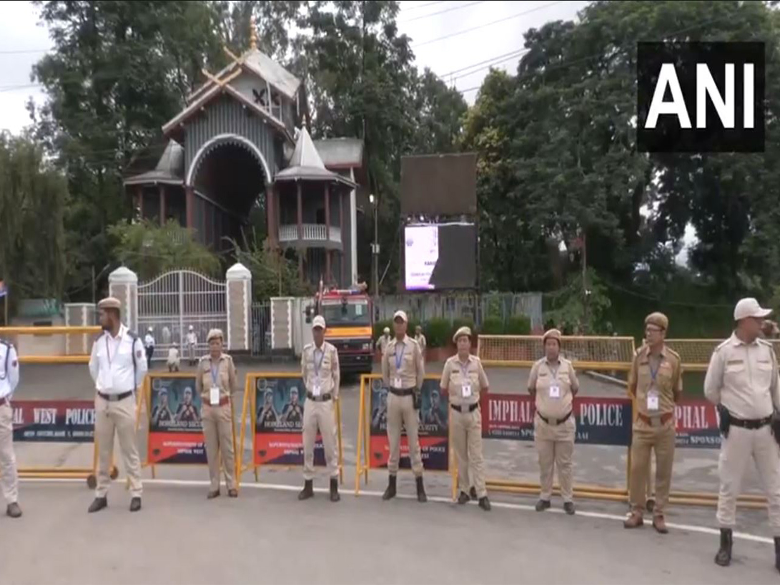 Visuals from Imphal. (Photo/ANI)
