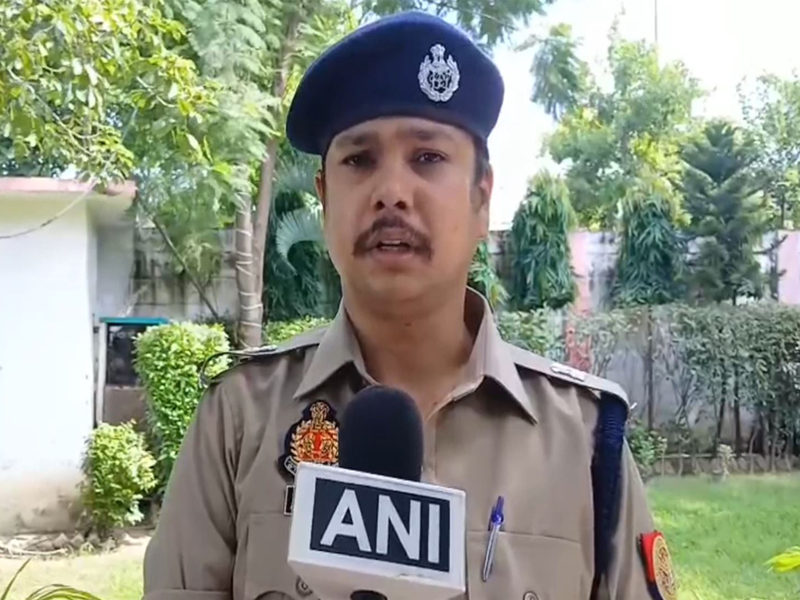 Meerut SP City Ayush Vikram Singh (Photo/ANI)