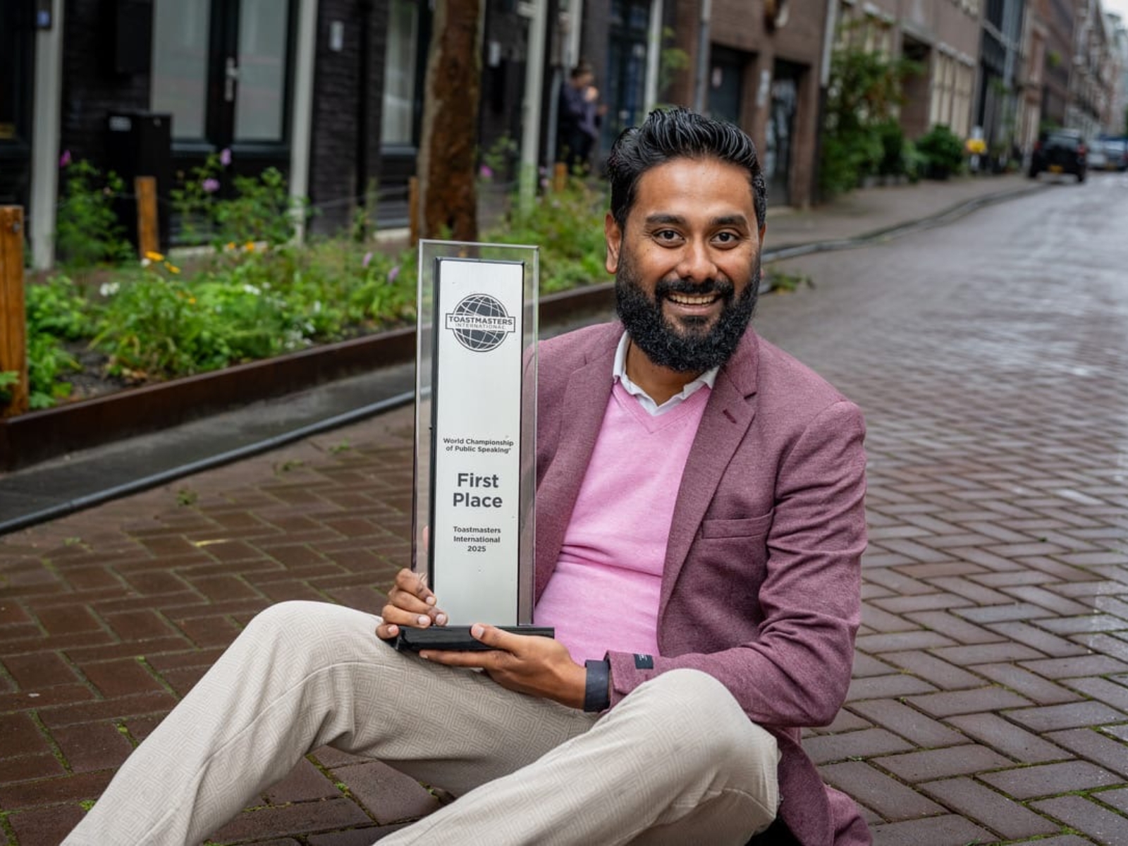 Sabyasachi Crowned World Champion of Public Speaking in Philadelphia