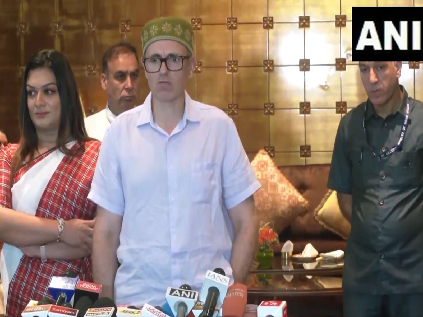Jammu and Kashmir Chief Minister Omar Abdullah (Photo/ANI)